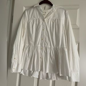 Kate spade white peplum